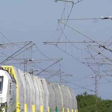CD Cargo with the 193 585 Vectron and a timber train
