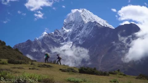 Nepal in 4k_ country of the highest mountain 🏔️ in the world scenic Relaxation film