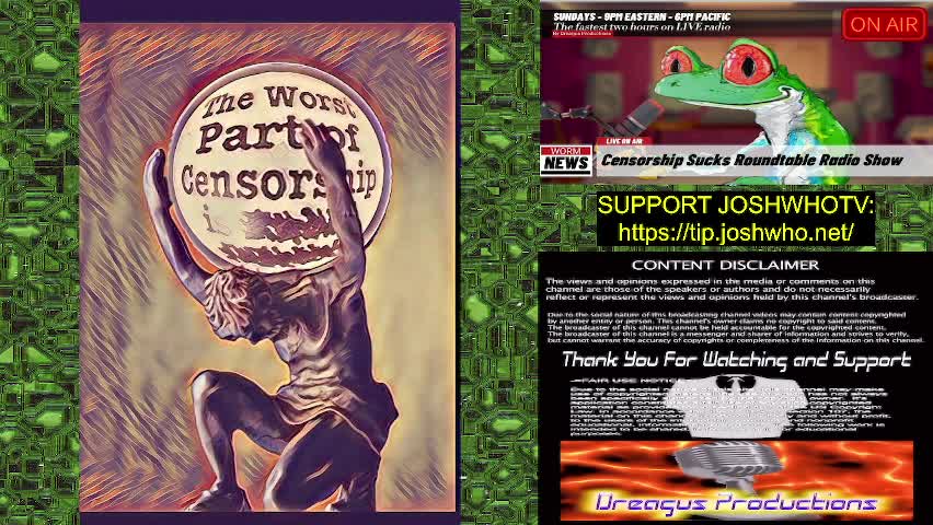 CENSORSHIPSUCKS ROUND TABLE RADIO SHOW-13 NOV 22 raw