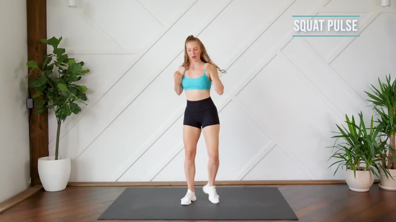 FUN 7 MIN CARDIO DANCE FITNESS CHALLENGE - No Equipment (with music and beeps)