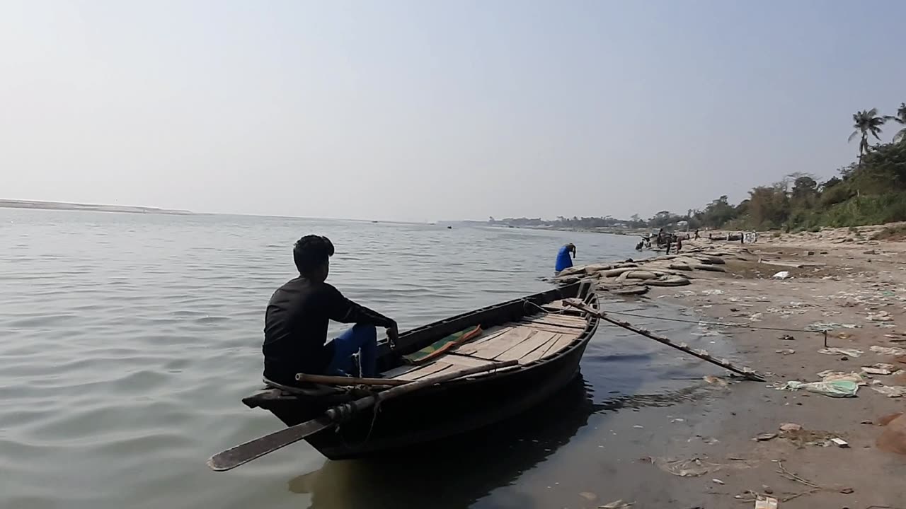 A Boy And The River || Village Natural Beauty