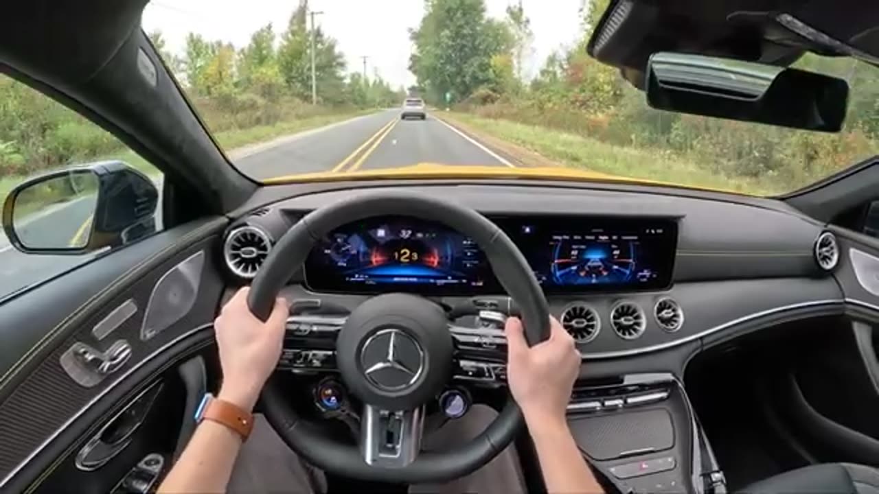 2024 Mercedes-AMG GT 63 S E Performance - POV Test Drive (Binaural Audio)