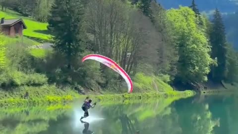 Sports parachuting