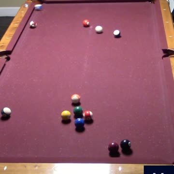 ZIG ZAG SHOT TO THE CORNER POCKET!