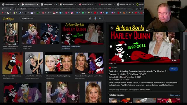 Arleen Sorkin is Harley Quinn