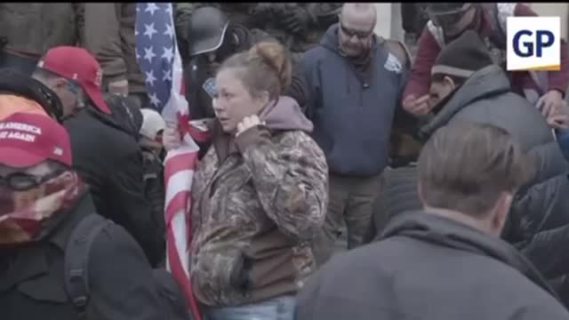 UNBELIEVABLY HEARTBREAKING J6 VIDEO!Rosanne Boyland As She DIED On Steps Of The US Capitol!