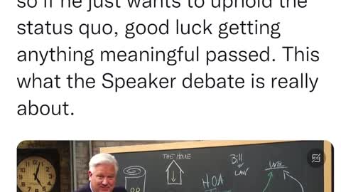 Importance of Speaker for Passing a Bill