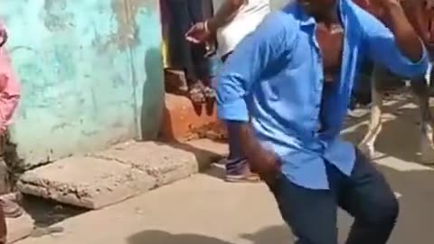 Funny Dancing Boy