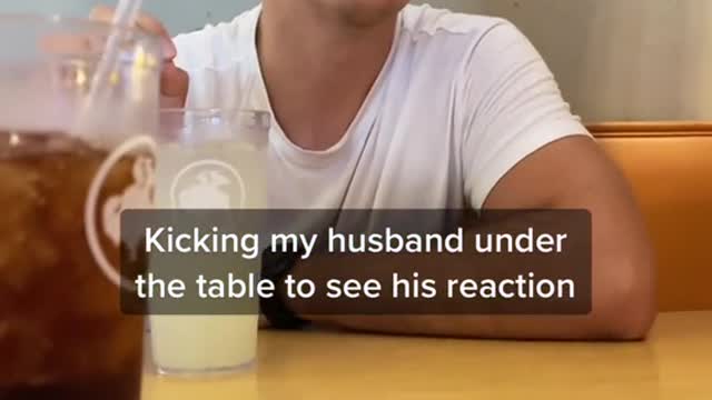 He’s always ready for tea 🐸☕️ #fyp #couples #prank ##Relationshipib @carloandsarah