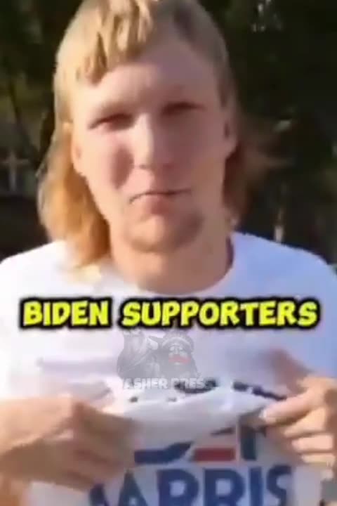 Guy goes to a Biden rally in a Trump shirt and a Trump event in a Biden shirt