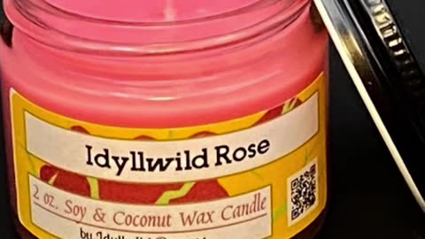 Idyllwild Rose Scented Candles