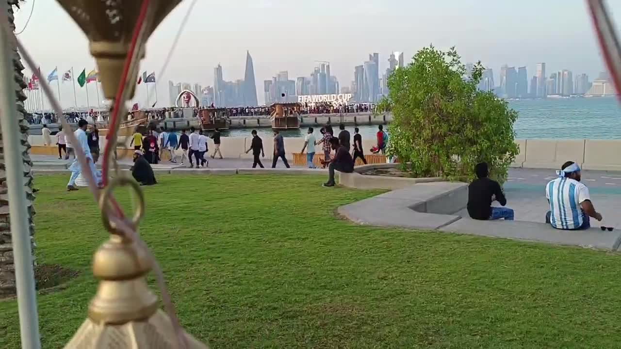 Tourist attractions _ Corniche inauguration _ Qatar FIFA world cup 2022 _ قطر #كأس #fifa #fifa2022