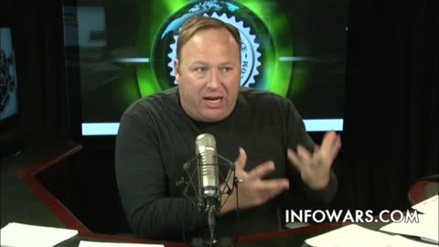 Alex Jones Predicts Bioweapon Release & Vaccine Solution