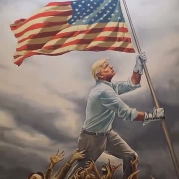 TRUMP❤️🏅A SYMBOL OF AMERICA🤍THE TRUE STATUE OF LIBERTY💙🇺🇸🗽⭐️