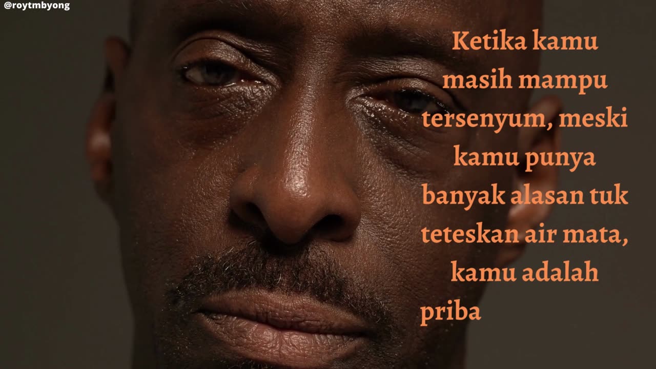 tersenyumlah ...