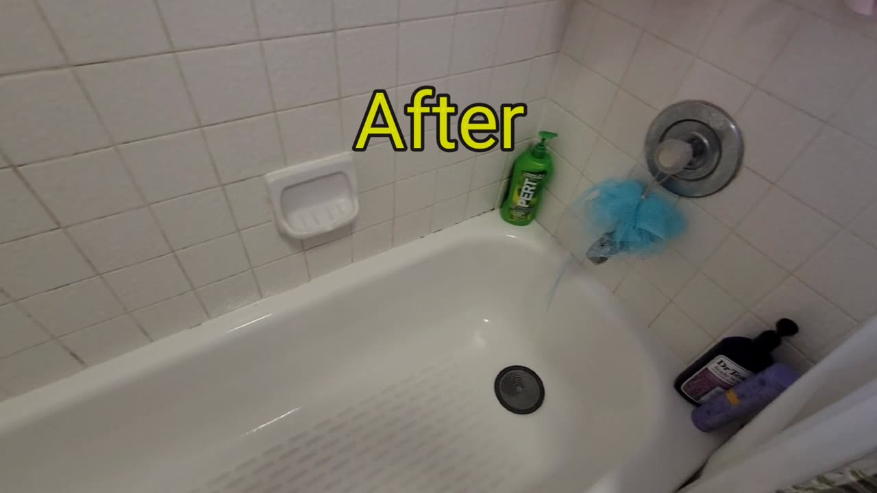 Cleaning a disgusting tub