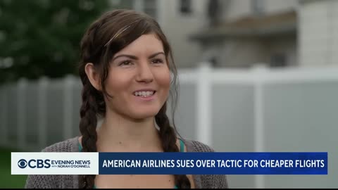 American AIRLINES SUES OVER TRICK FOR CHEAPER FLIGHTS..