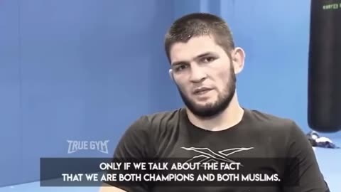 Khabib Nurmagomedov on being the Muhammad Ali of mma