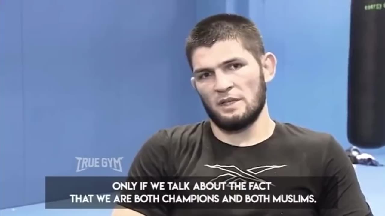 Khabib Nurmagomedov on being the Muhammad Ali of mma