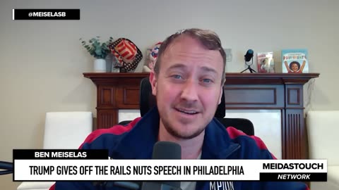 Trump Gives OFF THE RAILS NUTS Speech in Philadelphia!