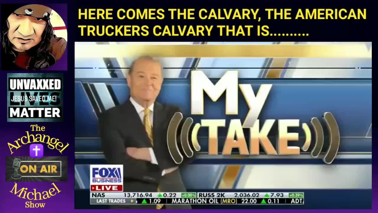 Here comes the calvary, the American truckers.
