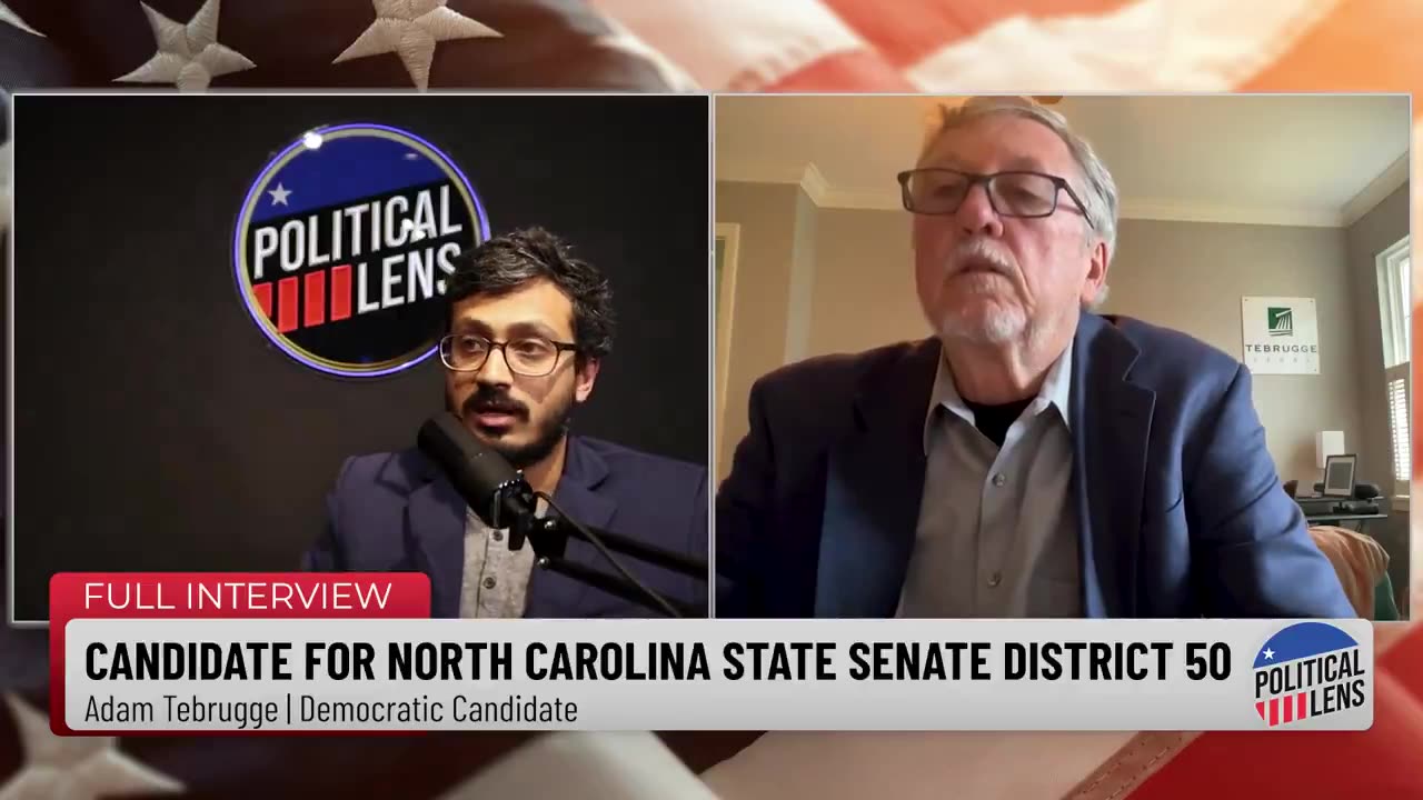 2024 Candidate for NC State Senate District 50 - Adam Tebrugge | Democratic Candidate