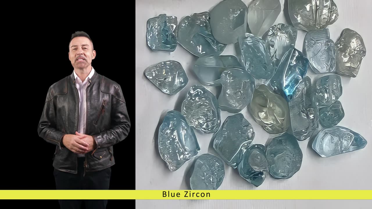 Blue Zircon Gemstones - Gemstones TV