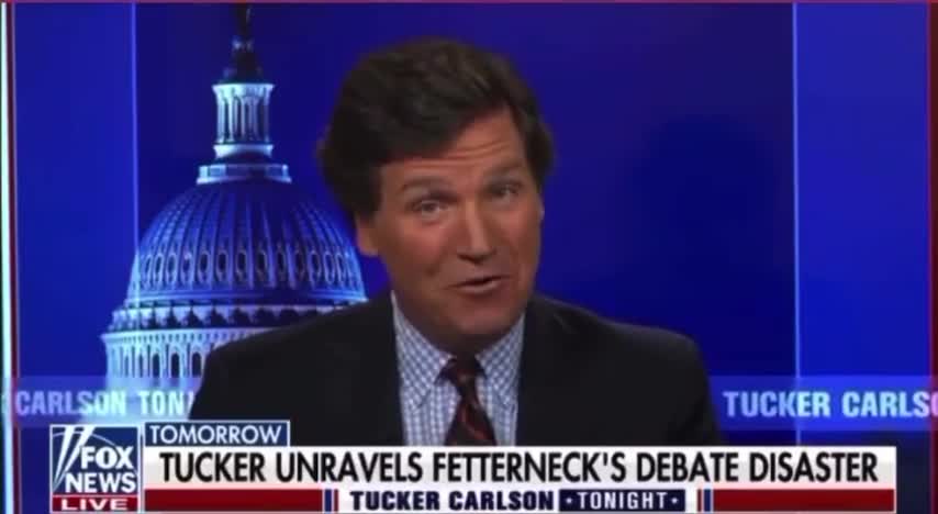 "Holy Smokes!" – Tucker Reacts to Fetterman/Oz Debate