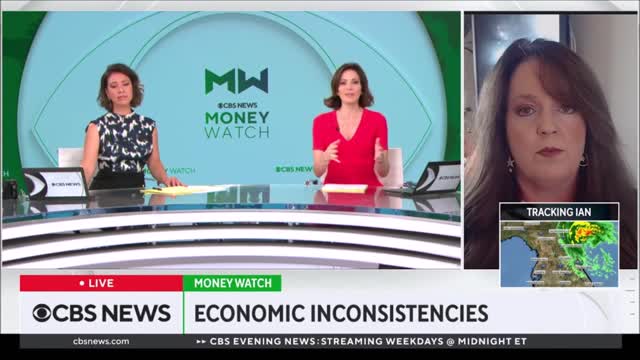 Jennifer Armo The Stock Swoosh, live on CBS News