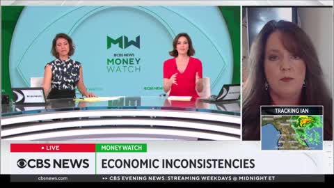 Jennifer Armo The Stock Swoosh, live on CBS News