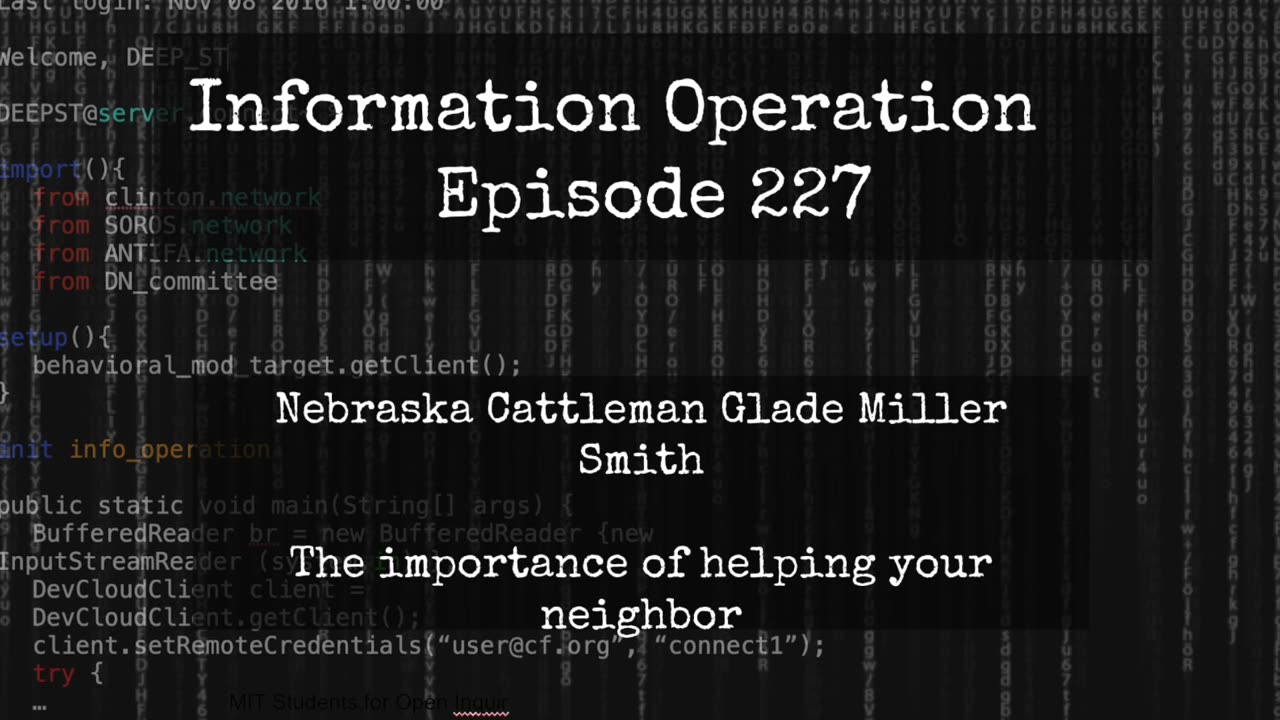 IO Episode 227 - Helping Your Neighbor - Glade Miller Smith 3/25/24