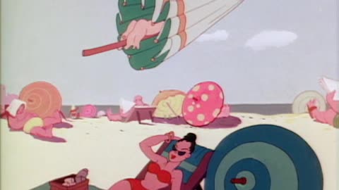 Popeye the Sailor - 1950x03 - Beach Peach