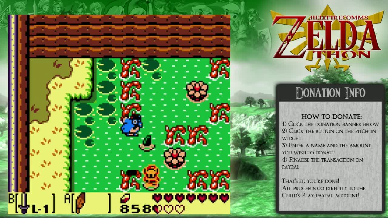 HellfireComms - The Zeldathon [Game 4 Link's Awakening]