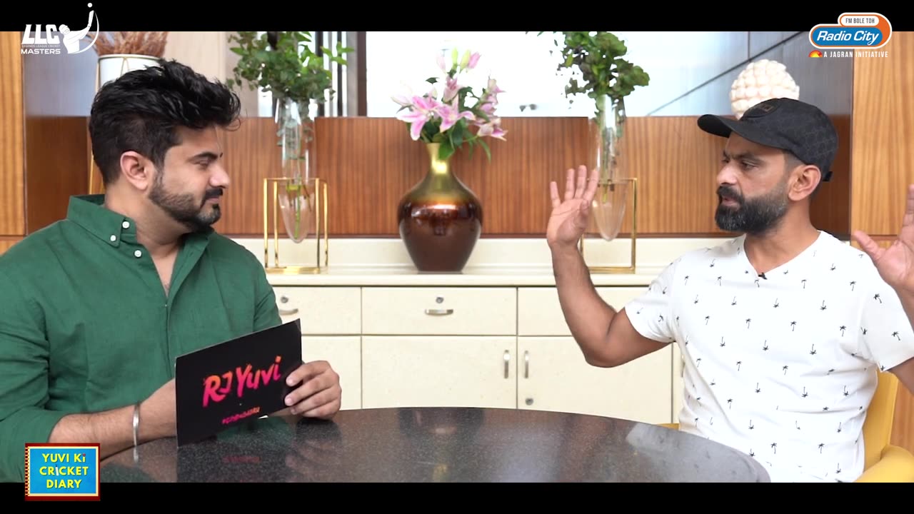 Hafeez: Professor, Fav Cricket Memory & WC 2023 Predictions | Yuvi's Cricket Diary