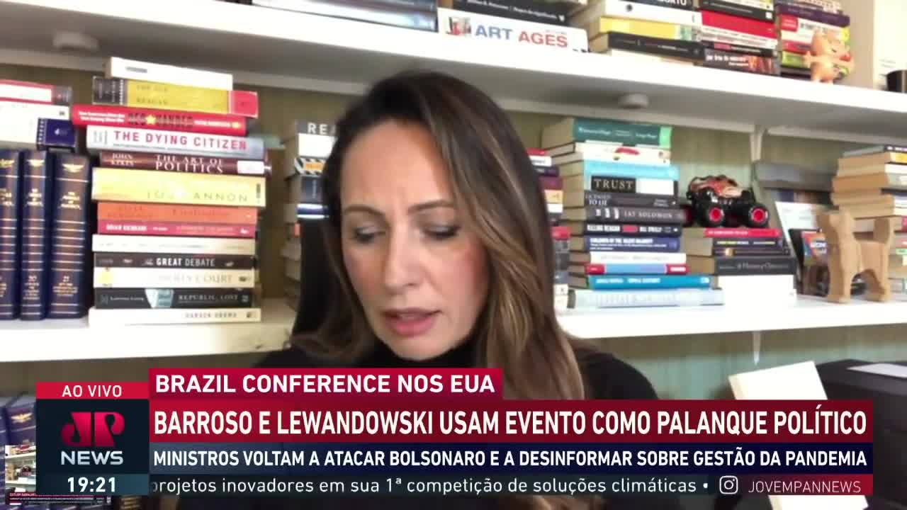 Barroso e Lewandowski usam evento nos EUA como palanque contra Bolsonaro