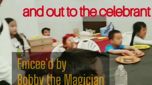 Caketime in Surrey BC emcee'd by Bobby the Magician Vancouver