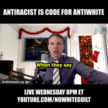 Professor NoWhiteGuilt on anti-racism being a code word for anti-White