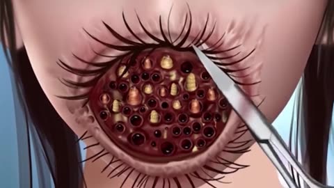 Asmr remove the parasitic gaint eye