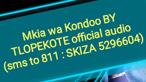 Mkia wa kondoo taarab rumba song by TLOPEKOTE