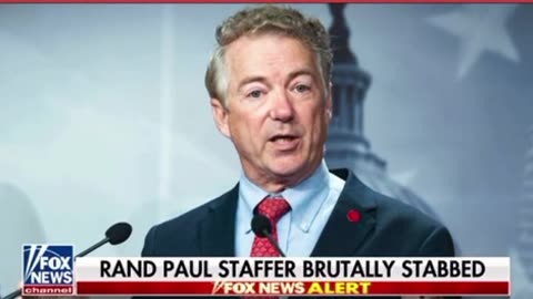 Rand Paul Staffer Stab Brutally | Warning?