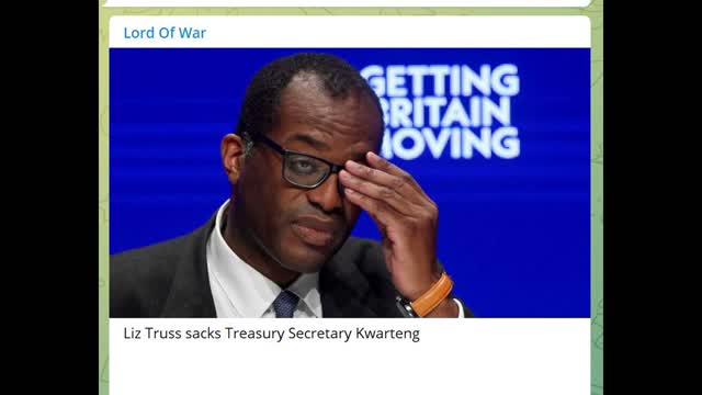 Liz Truss sacks Treasury Secretary Kwarteng