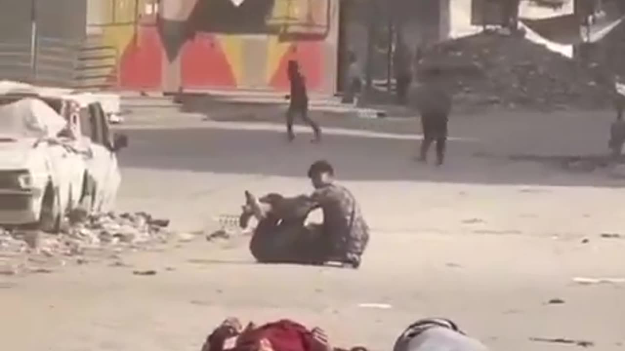 The IDF targeted a group of Palestinians in the Jabalia camp in the northern Gaza Strip today.