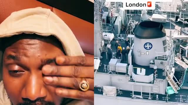 NATO ships arrives in London... what's going on????