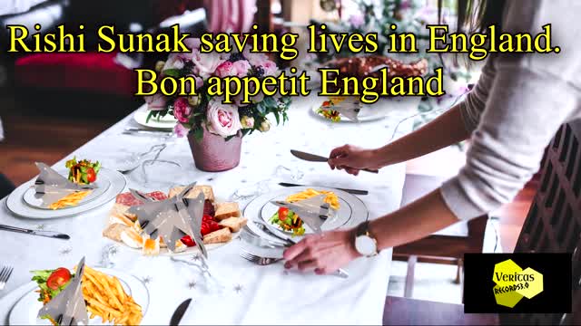 🤡Rishi Sunak🤡 saving lives in England. Bon appetit 🤡#England🤡