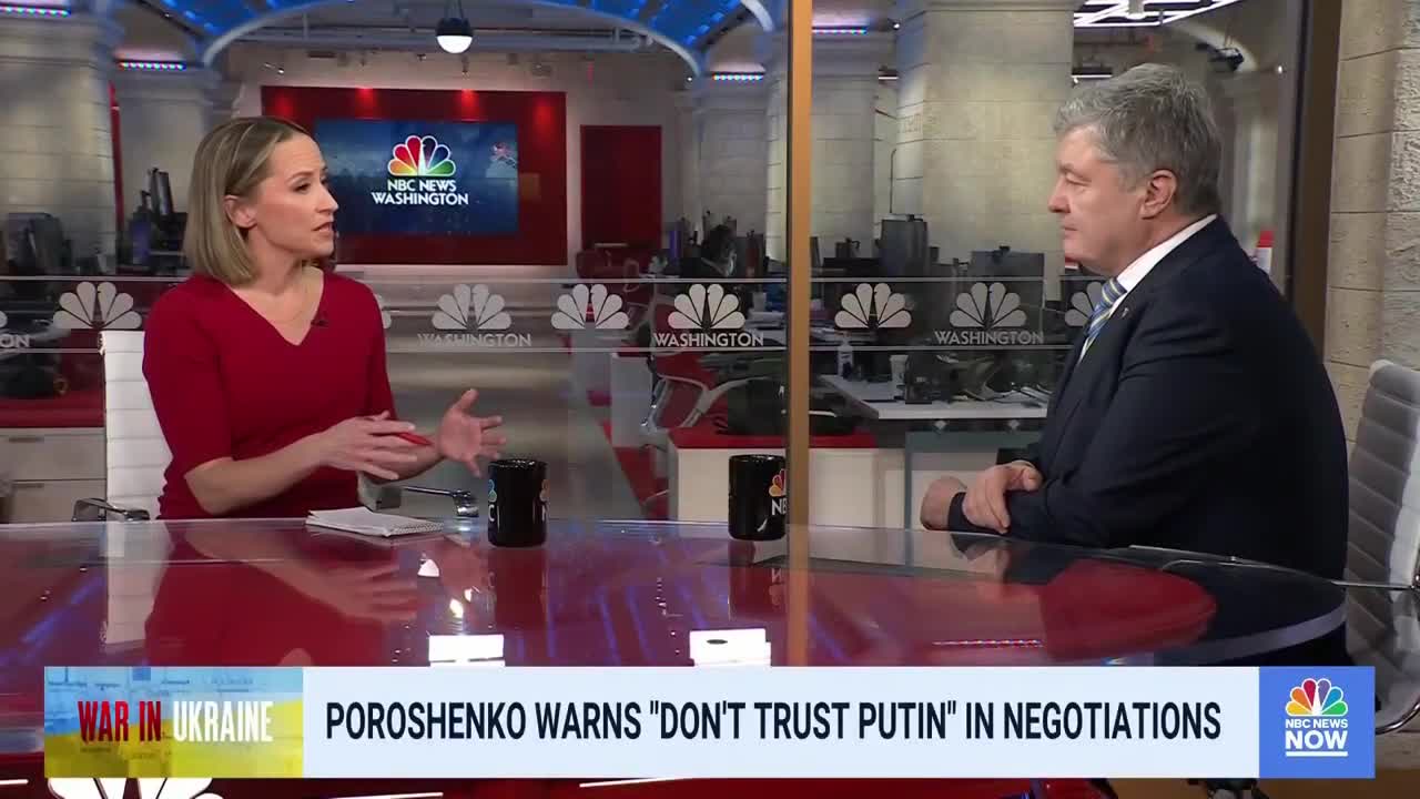 Fmr. Ukrainian President Calls Ukrainian Armed Forces A ‘Great Negotiator'