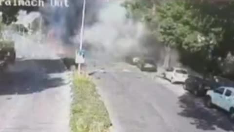 Video from the moment the rocket fell in Karmiel.