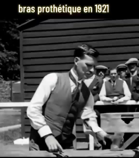 Robot arm from the year 1921