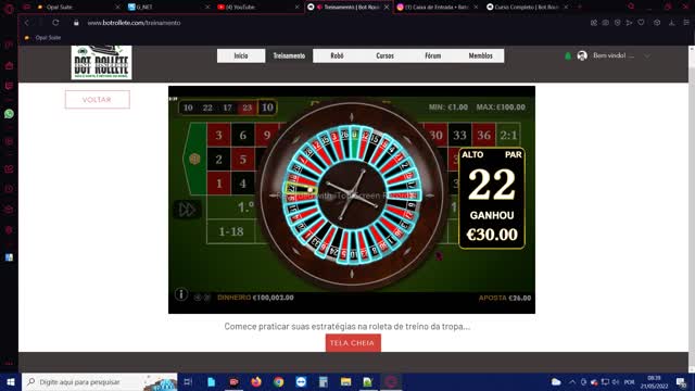 Estratégia Bot Roulette