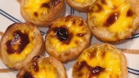 Mini Portugese Egg Tart