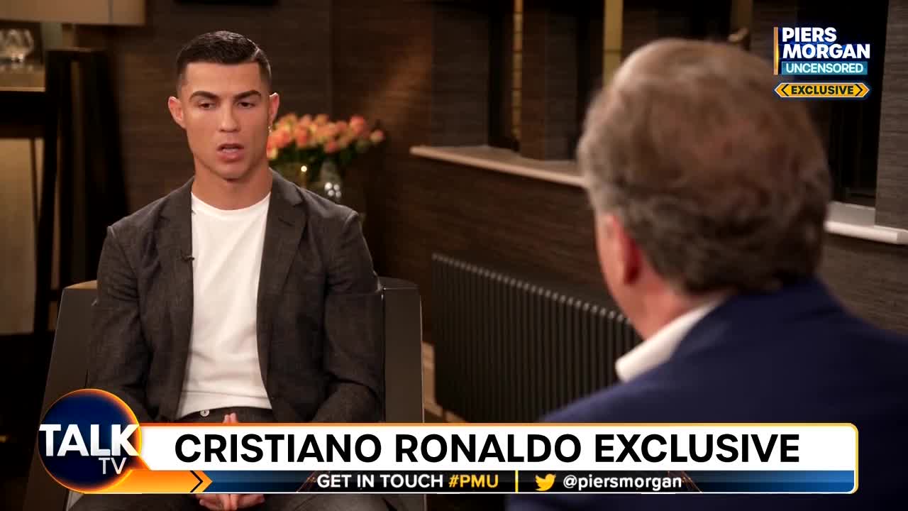 Christian Ronaldo goes on Piers Morgan